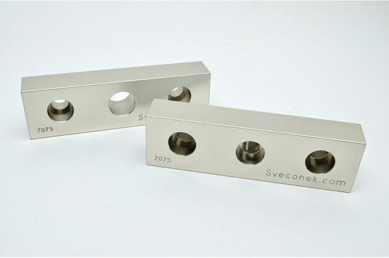 SVK 0203-FXM - Fixed and Movable Jaw Plates / Machinable / 7075