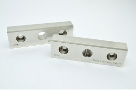 SVK 0103-FXM - "Fixed and Movable Jaw Plates w/ Integrated Step / 7075"