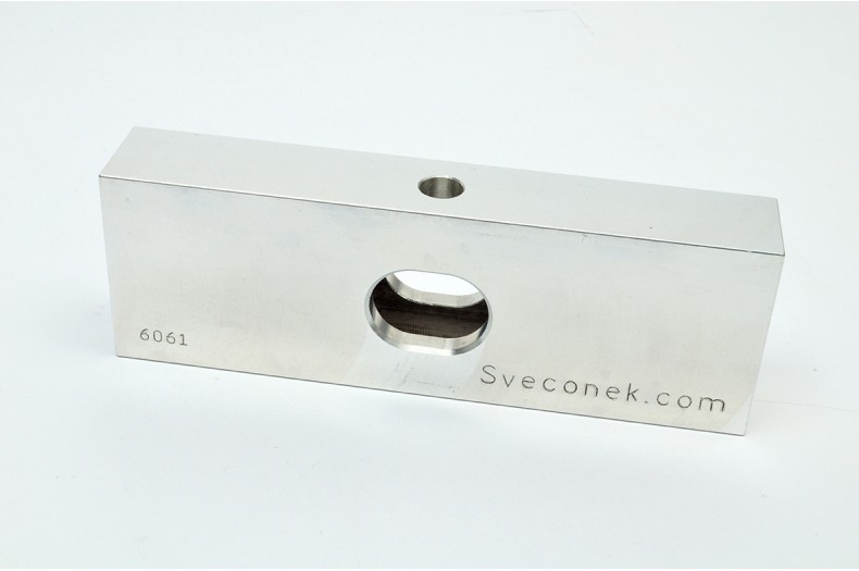 SVK 0302-FLH - Hollow Floating Jaw Plate / Machinable / 6061