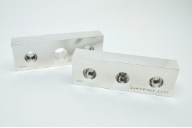 SVK 0303-FXM - Fixed and Movable Jaw Plates / Machinable / 6061