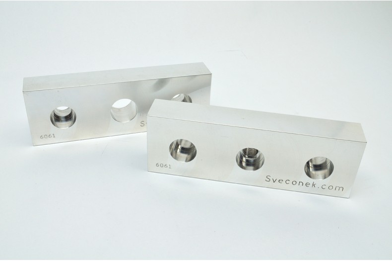 SVK 0303-FXM - "Fixed and Movable Jaw Plates / Machinable / 6061"
